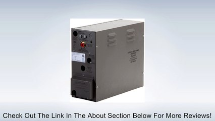 Amerec AK5-WS Warm Start Steam Bath Generator Review