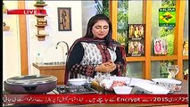 Tarka Recipes With Rida Aftab Cooking Show On Masala TV 5 March 2015