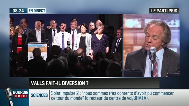 Le parti pris d'Hervé Gattegno: Montée du FN: La peur de Manuel Valls est une diversion pas une solution ! - 09/03