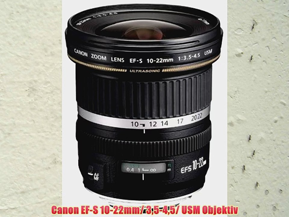 Canon EF-S 10-22mm/ 35-45/ USM Objektiv