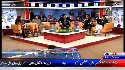 Cricket Ka Badshah Special Transmission 8 March 2015 On Aaj News