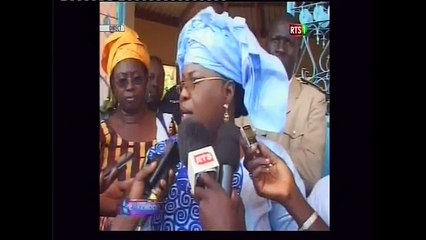 la ministre de l'élevage visite une bergerie améliorer en casamance