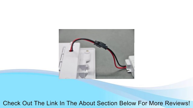 Liroyal 10 Watt Square LED Ceiling Light Recessed Kitchen Bathroom Lamp Day White Replace 100w Incandescent Bulb Wall Lights Review