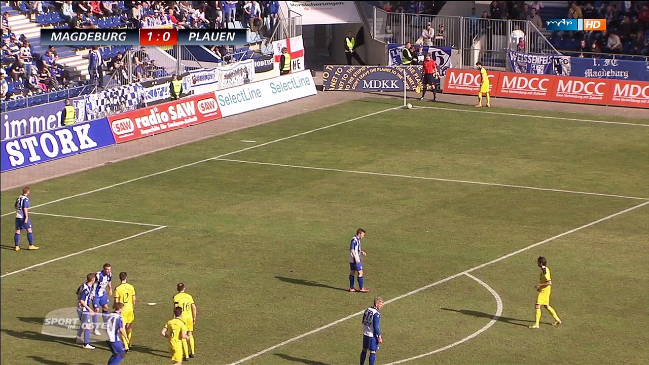 19. Spieltag 2014/15 1. FC Magdeburg - VFC Plauen