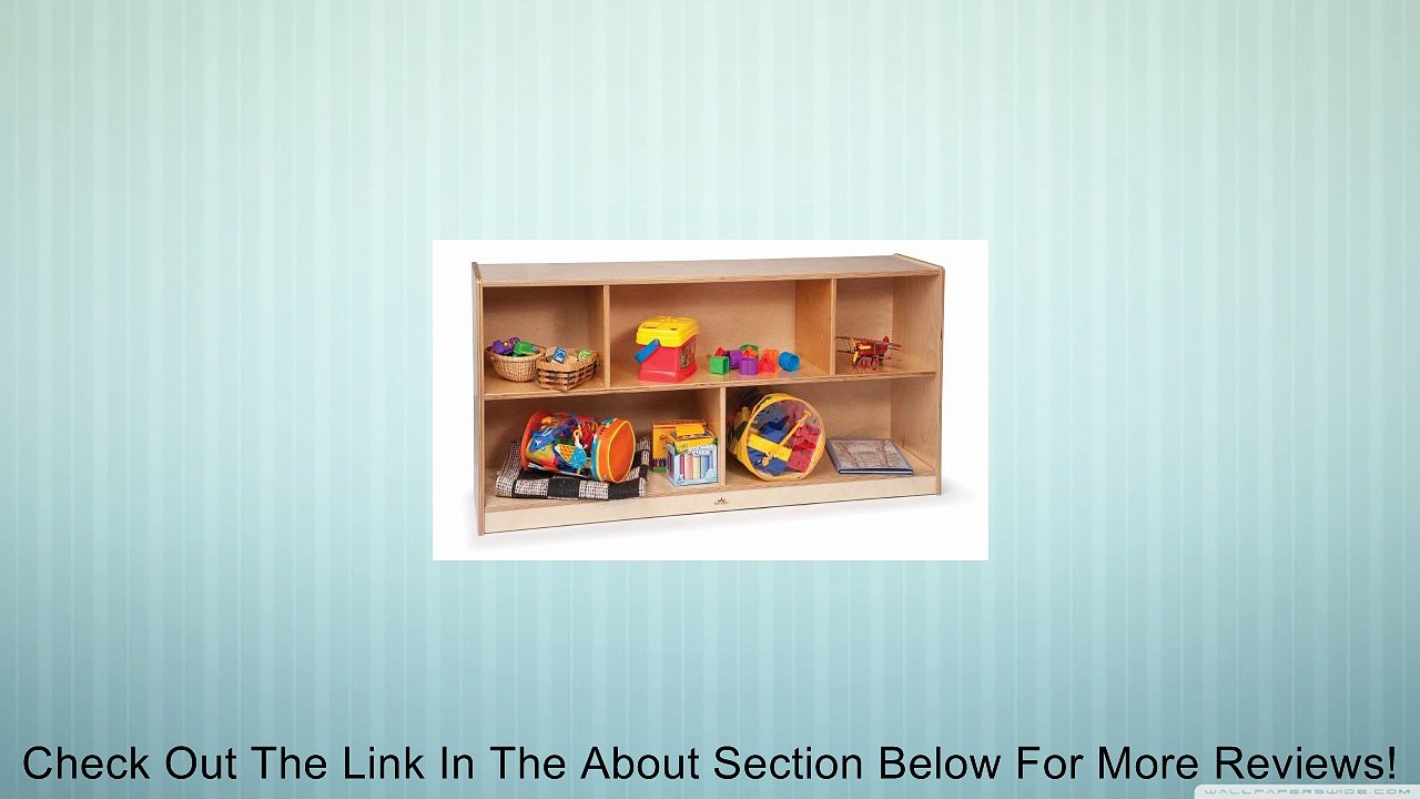 Whitney Brothers 24" Toddler Birch Laminate Storage, Basic Single Review
