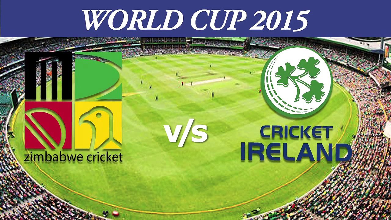2015 WC ZIM vs IRE: Ed Joyce smashes 112 vs Zimbabwe