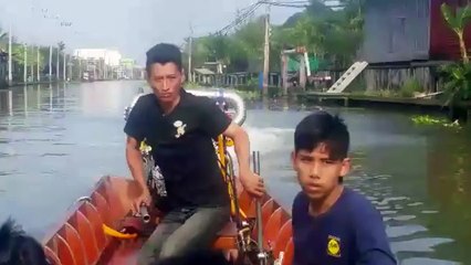 Fastest Thai Canal Turbo Boat