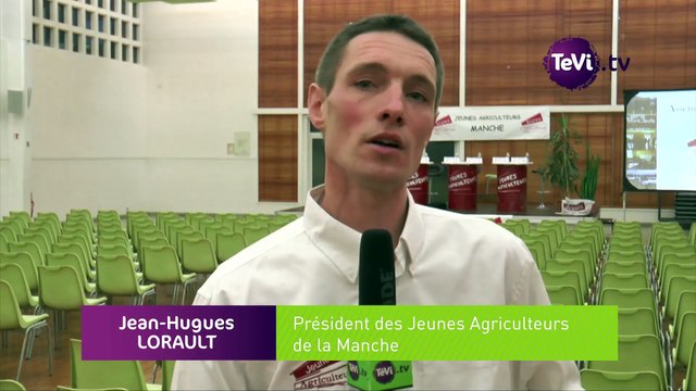 Le président des Jeunes Agriculteurs dénonce Lactalis [TéVi] 15-03_09