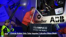 Solar Impulse 2 a décollé d'Abou Dhabi pour un tour du monde