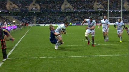 TOP14 - Racing-Métro 92 - Grenoble: Essai Juan Imhoff (RM92) - J19 - Saison 2014/2015