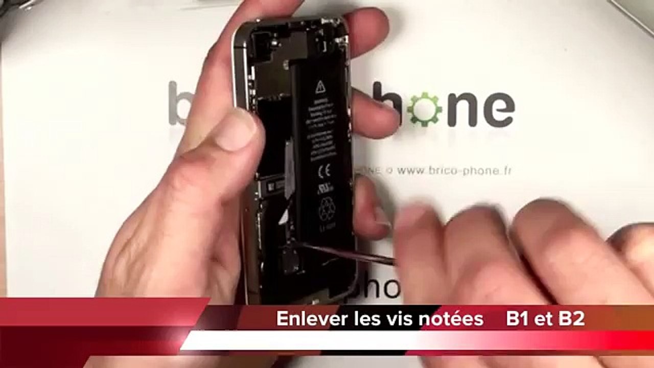 Tutoriel - Change la vitre et le lcd iphone 4S demontage %2B remontage