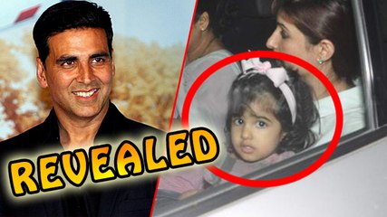 Akshay Kumar's Daughter's Face REVEALED