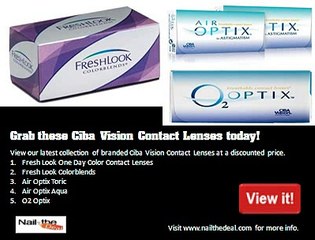Nail The Deal - Branded Contact Lenses Online at Best Prices in Dubai, UAE
