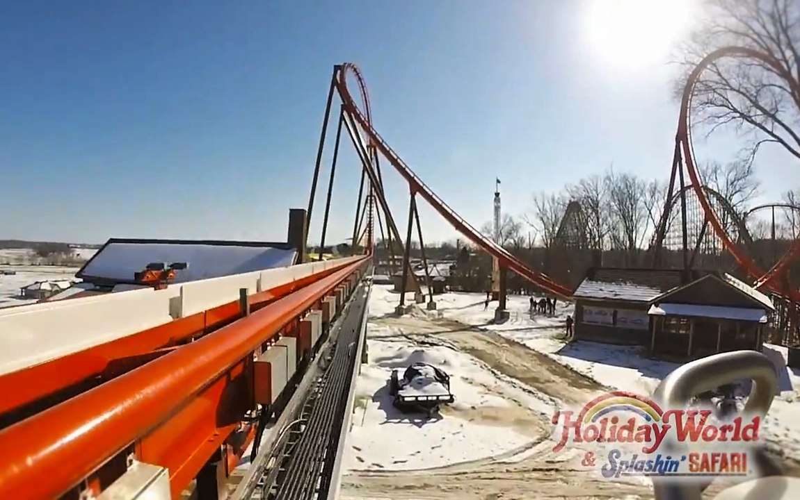 Premiers essais pour Thunderbird à Holiday World