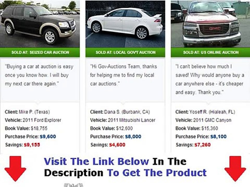 Gov Auctions Honest Review Bonus + Discount