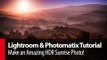 Lightroom & Photomatix Tutorial: Make an Amazing HDR Sunrise Photo! - PLP # 4 by Serge Ramelli