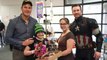 Chris Pratt and Chris Evans' Make Super Bowl Bet Visit to Seattle Children's Hospital