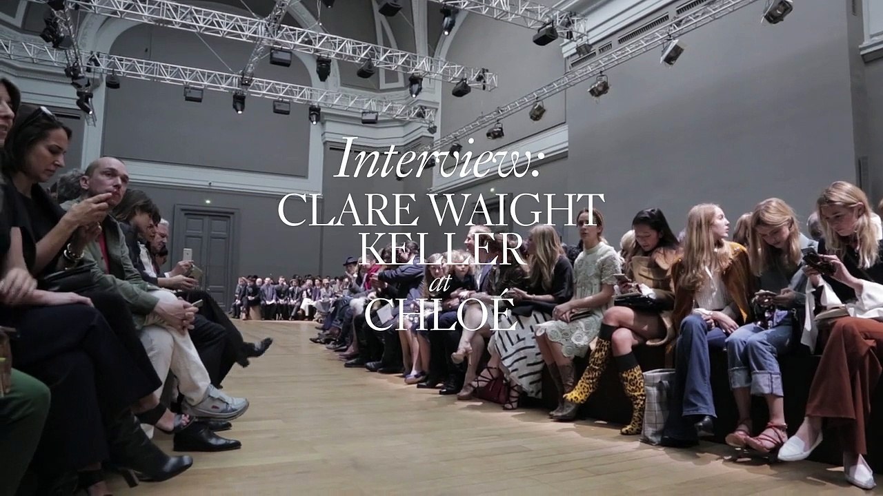Interview with Chloé Claire Waight Keller at Chloé