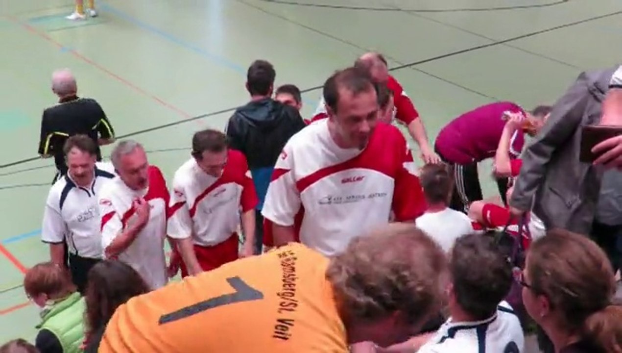 2015 – Die AH-Mannschaft beim Hallenturnier gegen Ramsberg