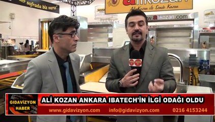 ALİ KOZAN MAKİNE'YE FUARDA BÜYÜK İLGİ