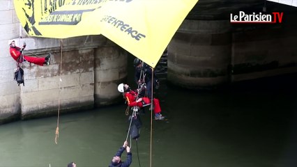 Nucléaire : opération coup de poing de Greenpeace