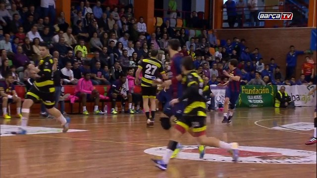 FCB Handbol: Highlights Globalcaja Ciudad Encantada-FC Barcelona (27-39)