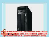 HP F1K97UT Workstation Z230 - SFF - 1 x Xeon E3-1270V3 / 3.5 GHz - RAM 16 GB - HDD 1 TB  SSD