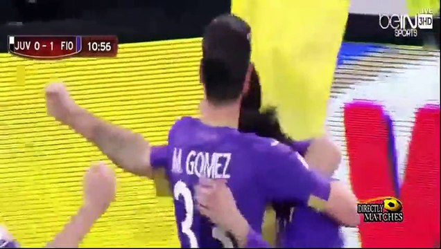 كل اهداف محمد صلاح في اليوفي اليوم ،اهداف مباراة فيورنتينا ويوفنتوس 2-1، 2015