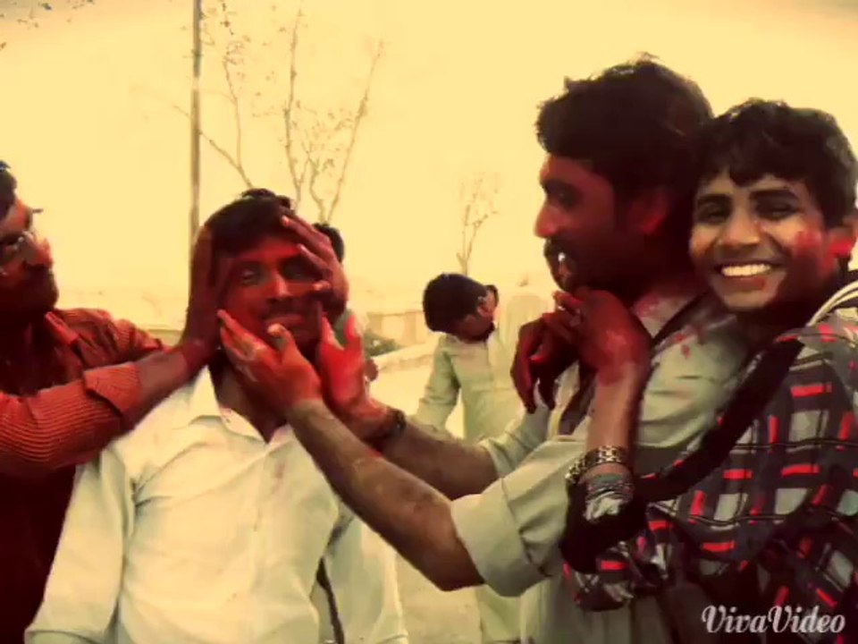 12BATCH Textile Engineering, Mehran university Jamshoro Celebrated Holi on March 4 2015 Uploaded video by Dhanjee Kolhi