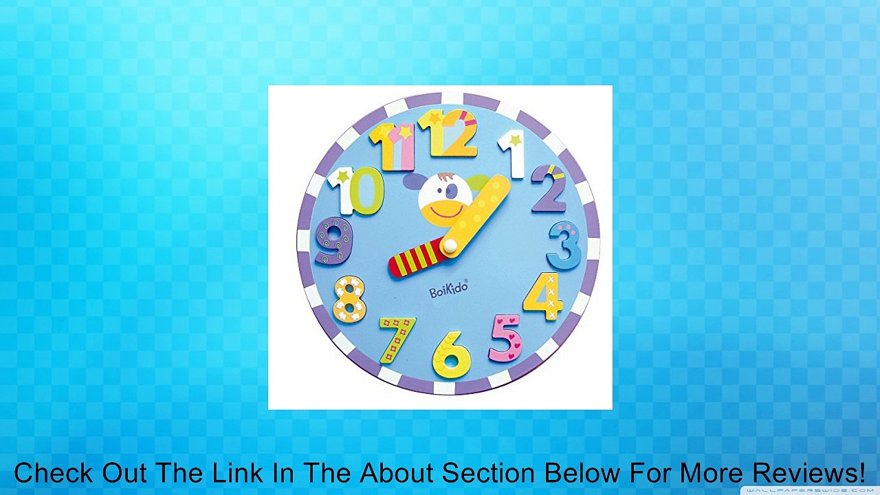 Boikido Wooden Chunky Clock Puzzle Review