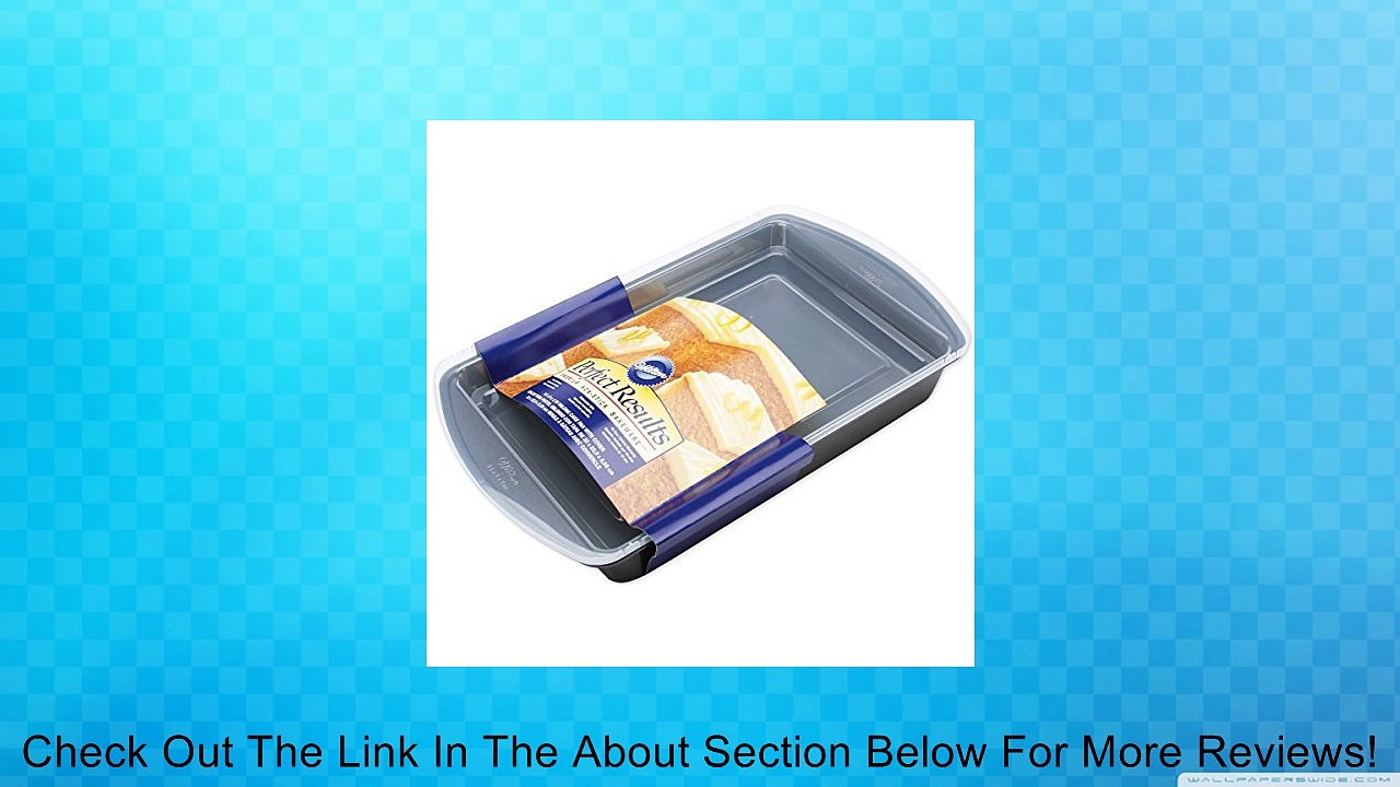 Wilton 2105-6793 Perfect Results Nonstick Oblong Cake with Cover, 13 by 9-Inch Review