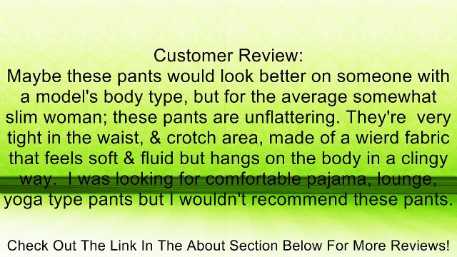 Calvin Klein Women's Essentials Pull On Yoga Pant Review