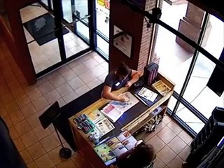 Deer Slams Into Restaurant