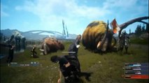 Final Fantasy XV - les héros en action