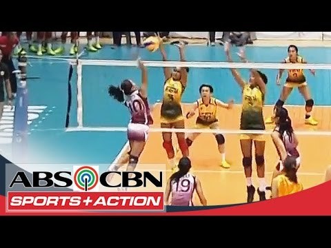 UAAP 77: Nicole Tiamzon serves a tremendous spike