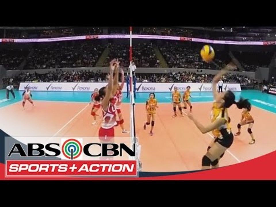 UAAP 77: Lastimosa made a midway cross court spikes!