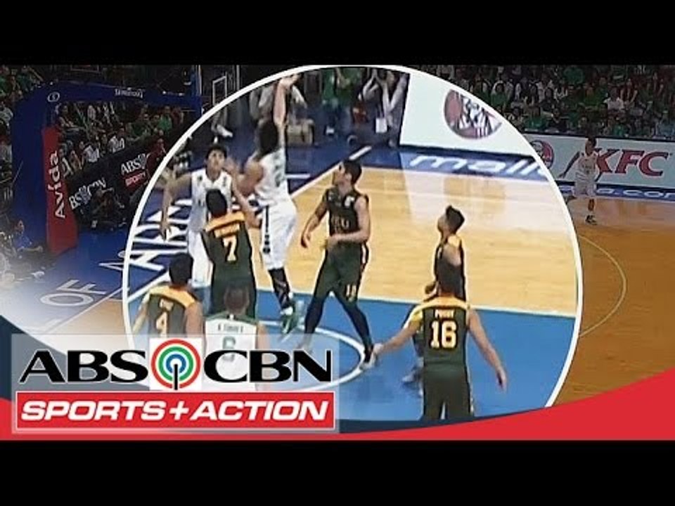 UAAP 77: 'Below the belt' elbow on Jeron Teng