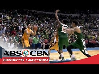 UAAP 77: Mac Belo's game-winning 3 vs DLSU