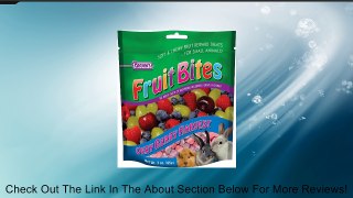 F.M. Brown's Fruit Bites Verry Berry Harvest Small Animal Treat, 3-Ounce Review