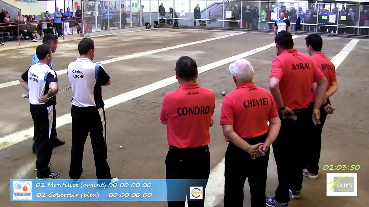 Mène 3, Finale Super 16, Sport Boules, Feurs 2015