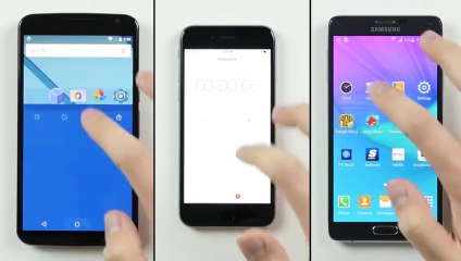 Nexus 6 vs. iPhone 6 vs. Note 4 Speed Test