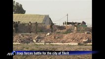 Iraqi forces battle for the city of Tikrit