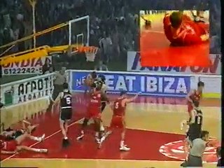 olympiakos vs bologna - 1994 euroleague quarter finals2