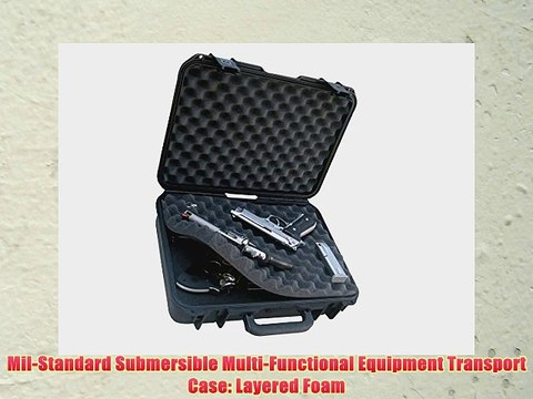 SKB 3I-Series Injection Molded Equipment Case - 18 x 13 - Inch Layered Foam