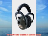 Pro Ears Predator Gold NRR 26 Ear Muffs (Green)