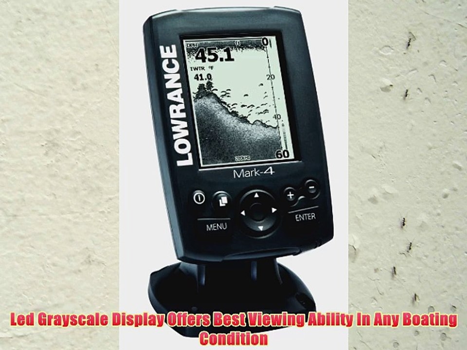 Lowrance Mark-4 Combo Base Fishfinder and Chartplotter