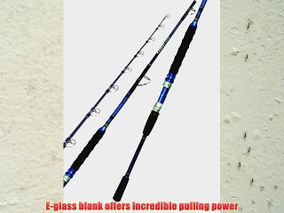 Okuma CJ-C-601XH 6-Foot Cedros Jig Casting Rod Extra Heavy Action 65 to 200-Pound Braided Line