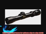 Weaver Classic Matte Black Handgun Scope (2.5-8 x 28 with Dual-X Reticle)