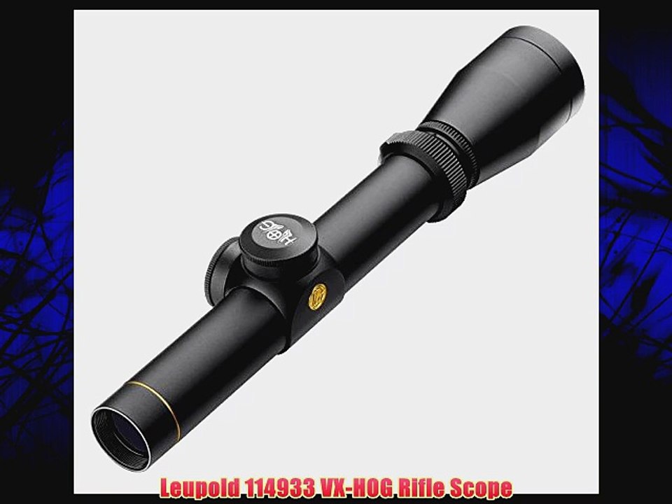 Leupold 114933 VX-HOG Rifle Scope