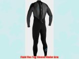 ONeill Wetsuits Mens Reactor 3/2mm Full Suit w/Hanger Black Large
